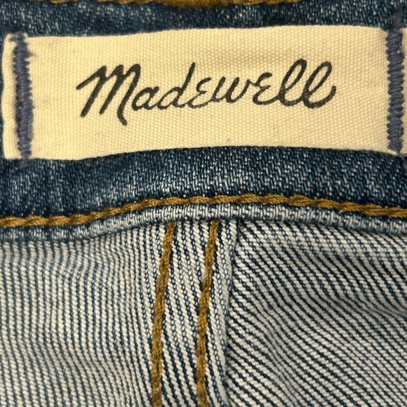 Madewell Women’s 9” Mid Rise Skinny Crop Button Fly Jeans - Picture 10 of 12